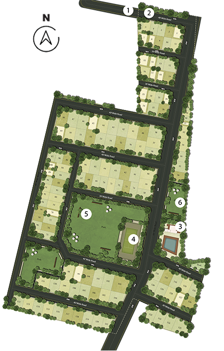 Master Plan Villa Plots in Sarjapur Road Bangalore